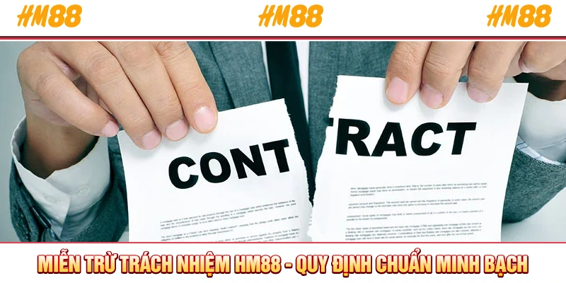 Miễn trừ trách nhiệm