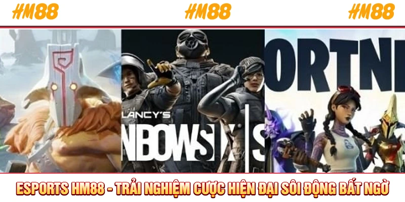 Một số tựa game Esports HM88 ăn khách